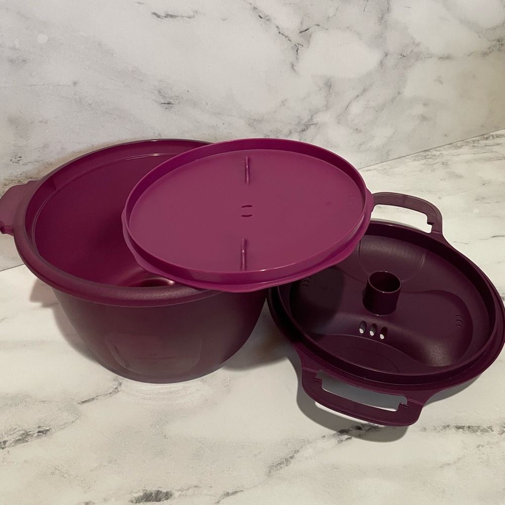 Tupperware Microwaveable Rice Cooker - Picture 6 of 7